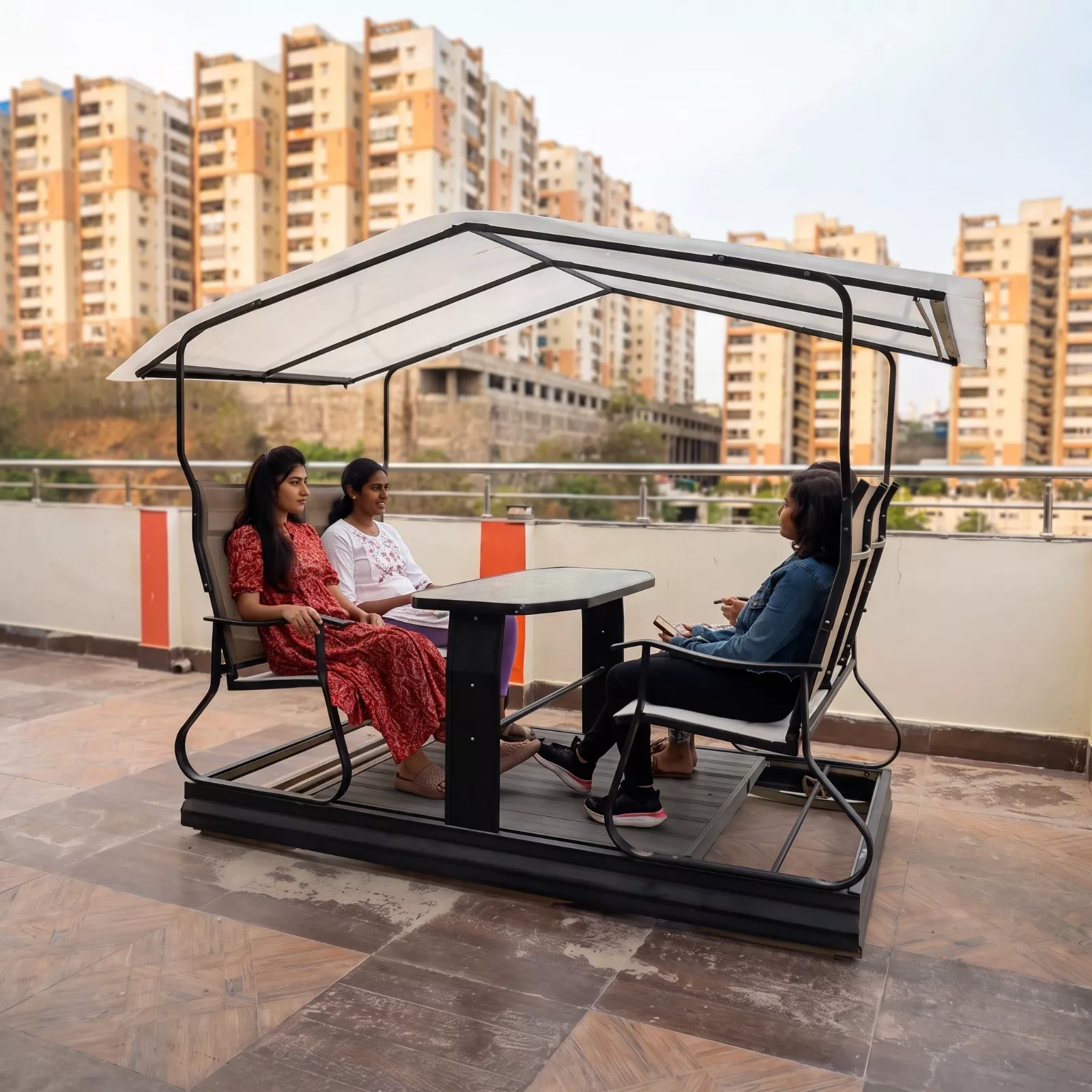 Relaxation balcony at Seasons PG